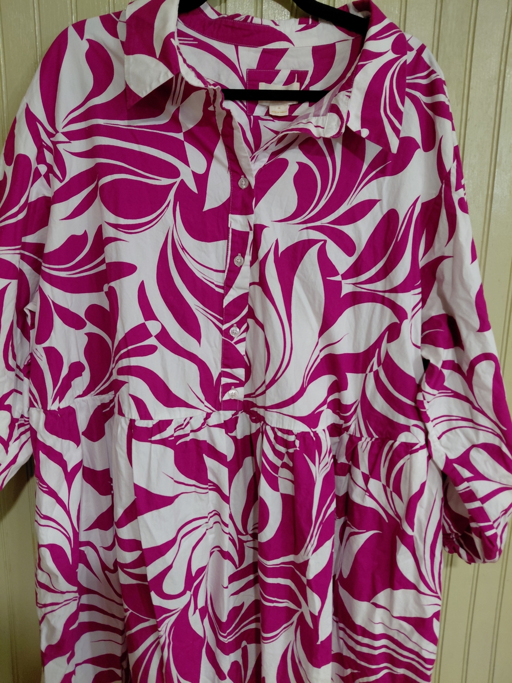 Maeve Pink and White Floral Maxi Dress - Picture 3 of 5